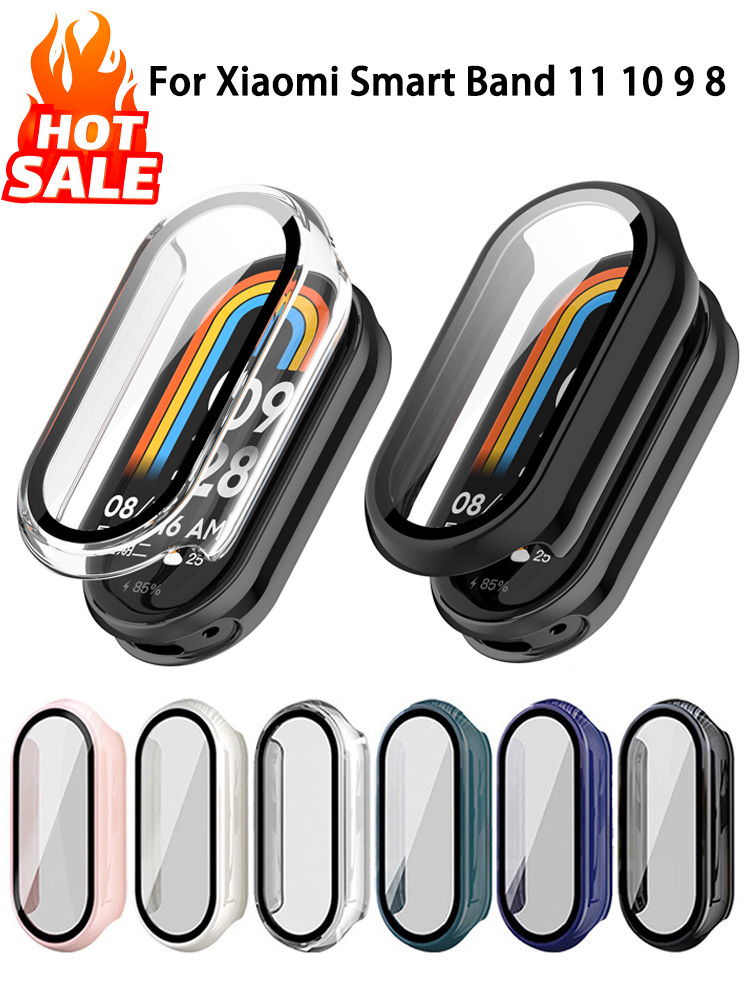 Xiaomi Mi Band 11、10、9、8用、強化ガラ - Smartwatch Watches For Girls のレビューと価格