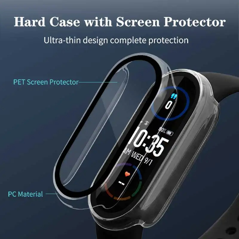 Xiaomi Mi Band 11、10、9、8用、強化ガラ - Smartwatch Watches For Girls のレビューと価格