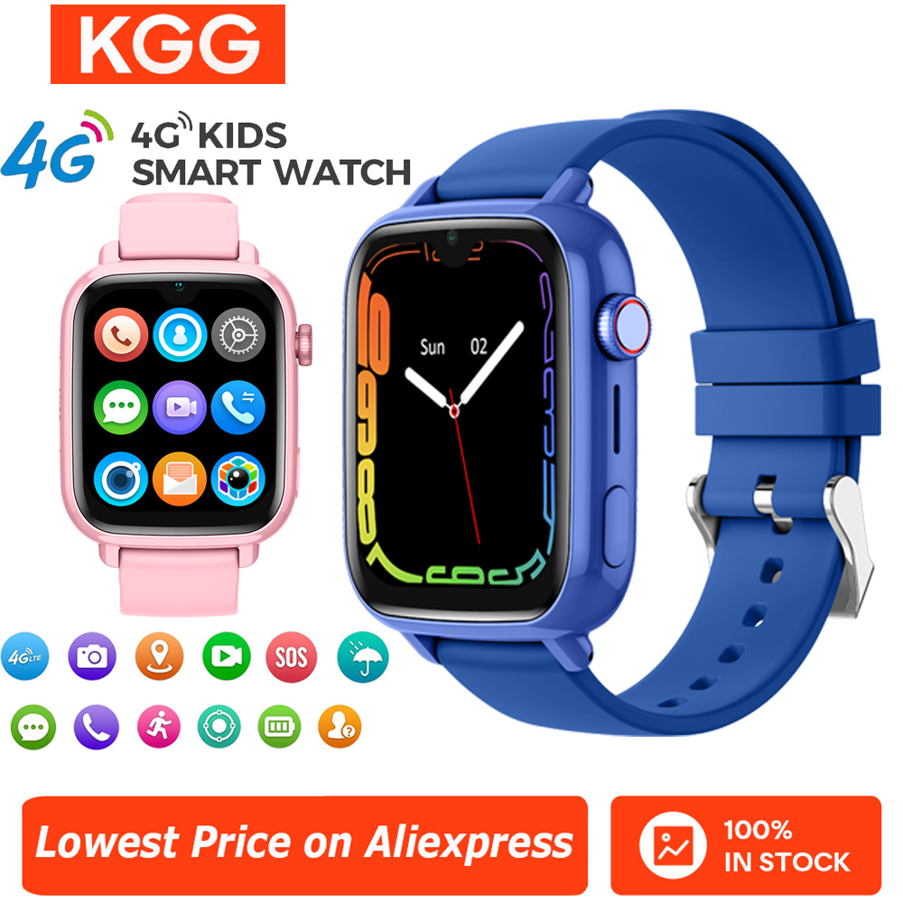 4G スマートウォッチキッズフォンウォッチアプリダウンロード - Smartwatch Watches For Kids With Gps のレビューと価格