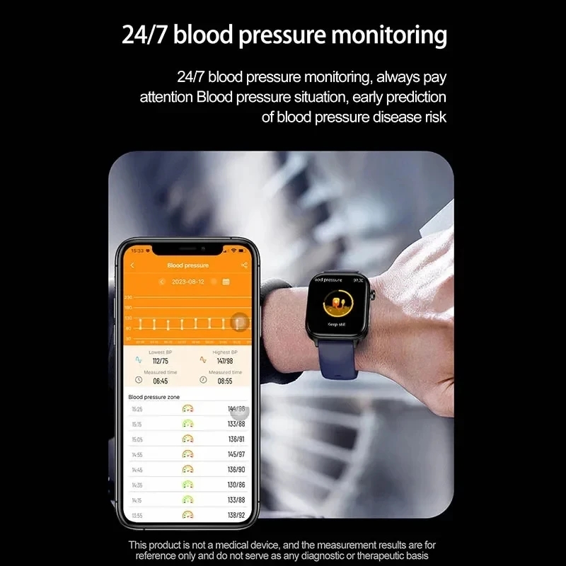 2025 新 ECG + PPG モニタリングスマートウォッ - Smartwatch Watches Price のレビューと価格