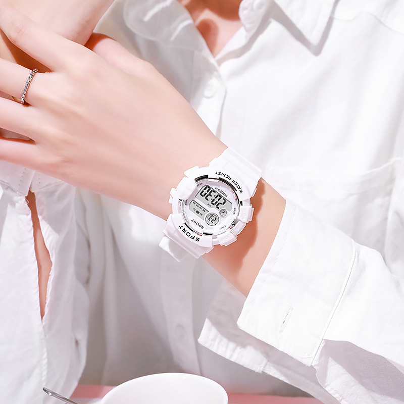 ファッションキッズ腕時計発光防水スポーツデジタル腕時計目覚ま - Smartwatch Watches For Kids のレビューと価格