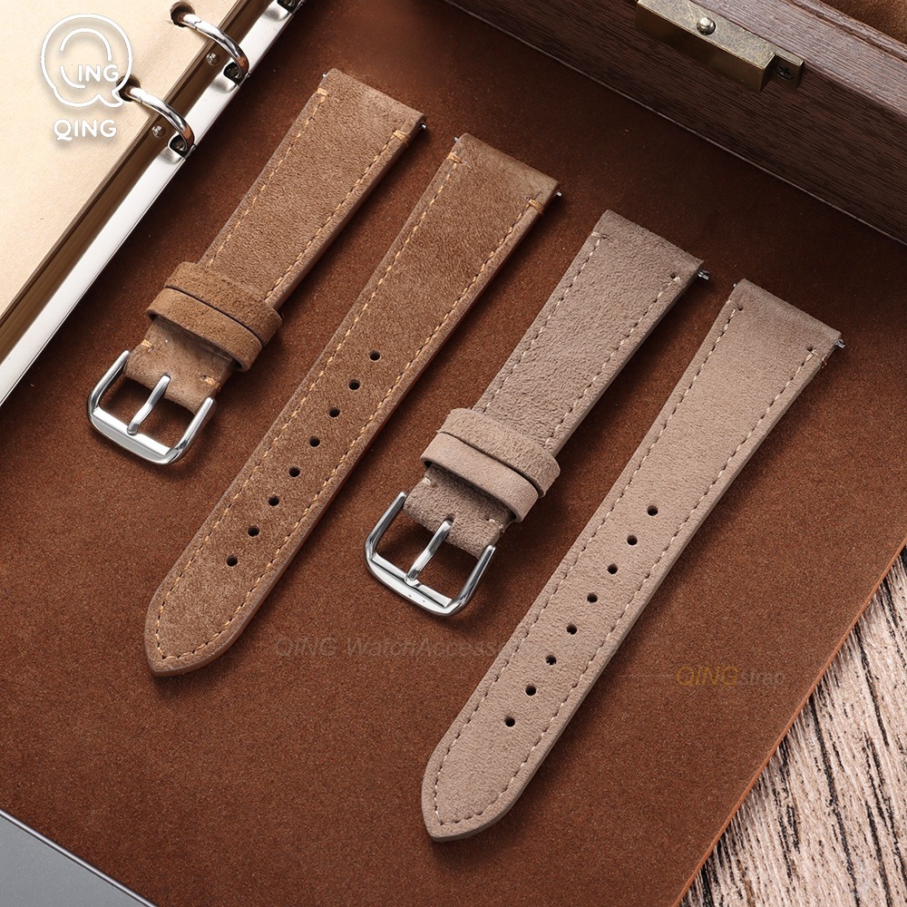 20/22 ミリメートルクイックリリース革時計バンドヴィンテ - Smartwatch Vintage Watches For Women のレビューと価格