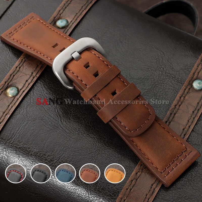 28 ミリメートルヴィンテージレザー時計バンドカーフスキン腕 - Smartwatch Vintage Watches For Women のレビューと価格