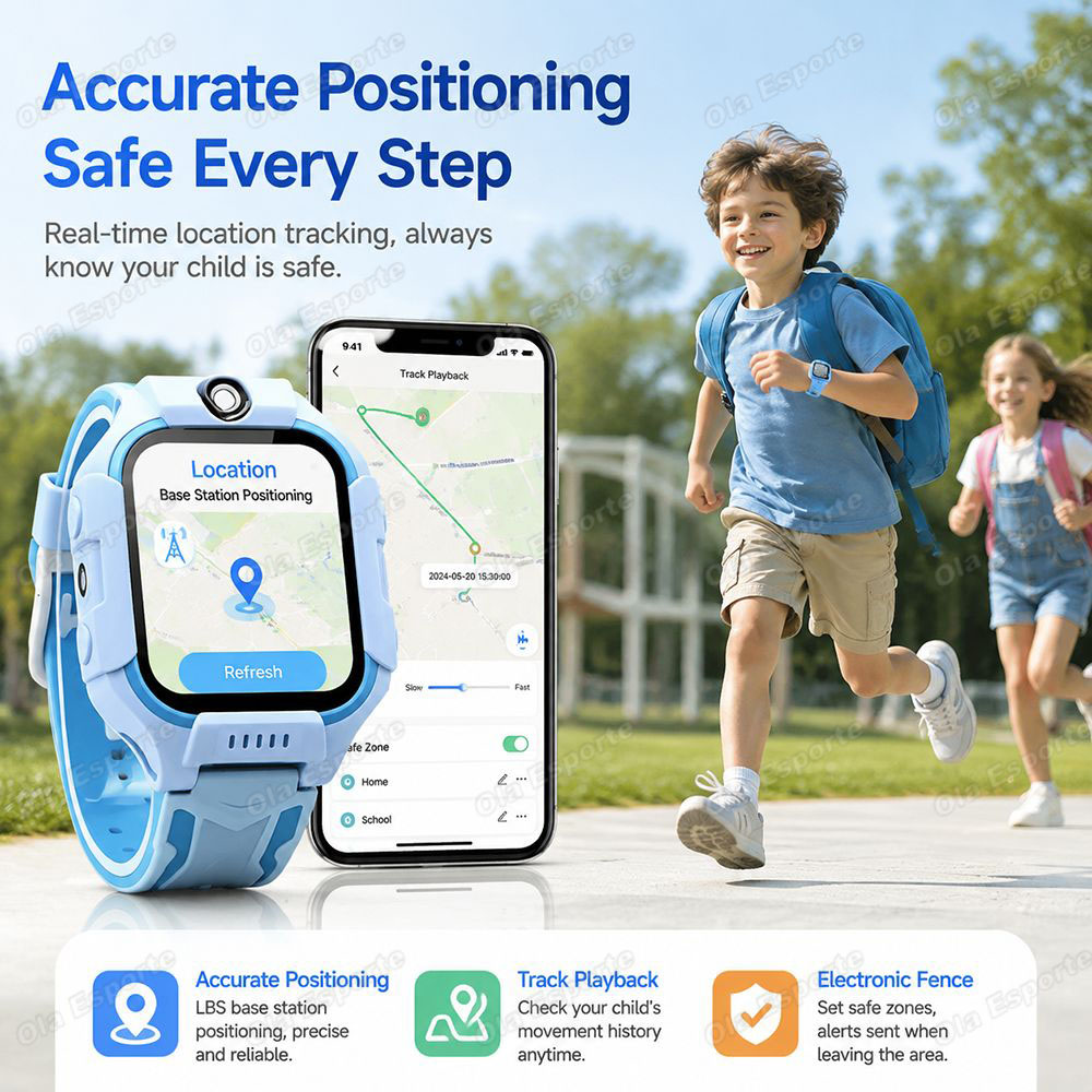 2027年新型 2G/5G キッズスマートウォッチ GPS位 - Smartwatch Watches For Kids With Gps のレビューと価格