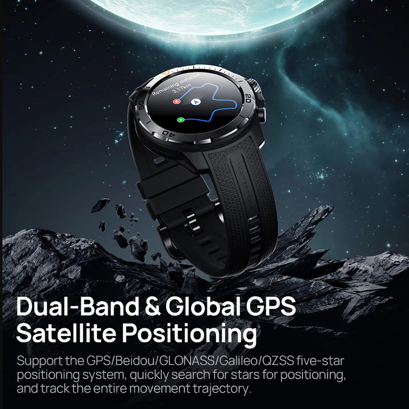 Mibro-男性用GsExplorerスマートウォッチ,頑丈 - Altimeter Compass Watch のレビューと価格