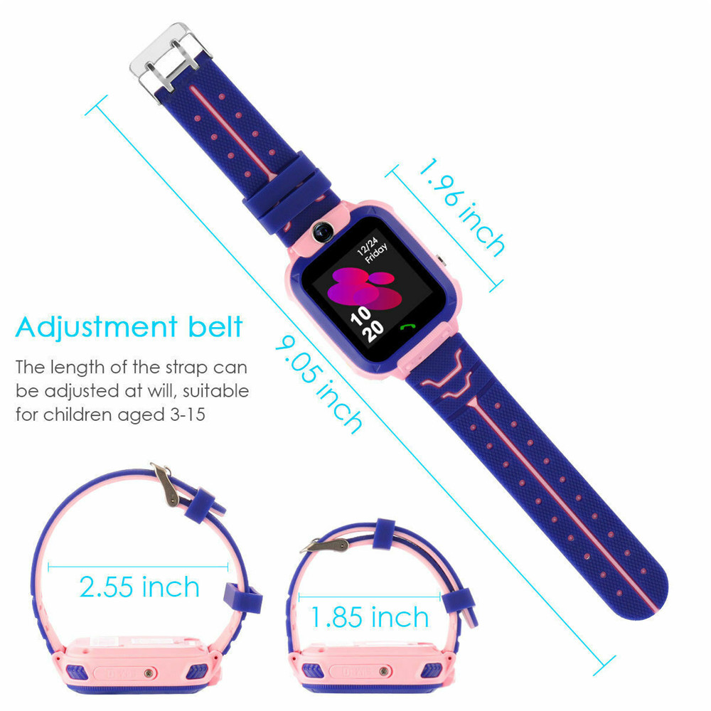 子供向けのコネクテッドウォッチq12,防水,2g,sos,通 - Smartwatch Watches For Kids のレビューと価格