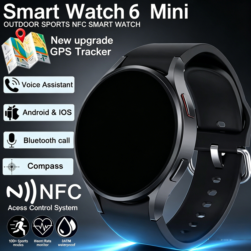 新型ウォッチ6 GPSトラッキングスマートウォッチ メンズ  - Smartwatch Watches For Women With Gps のレビューと価格