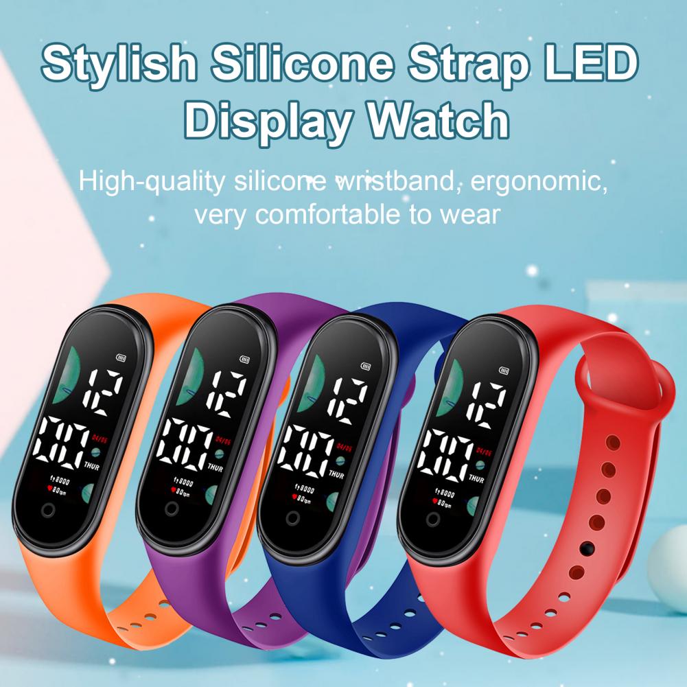 子供のためのデジタルLED腕時計,防水ブレスレット,腕時計, - Smartwatch Watches For Kids のレビューと価格