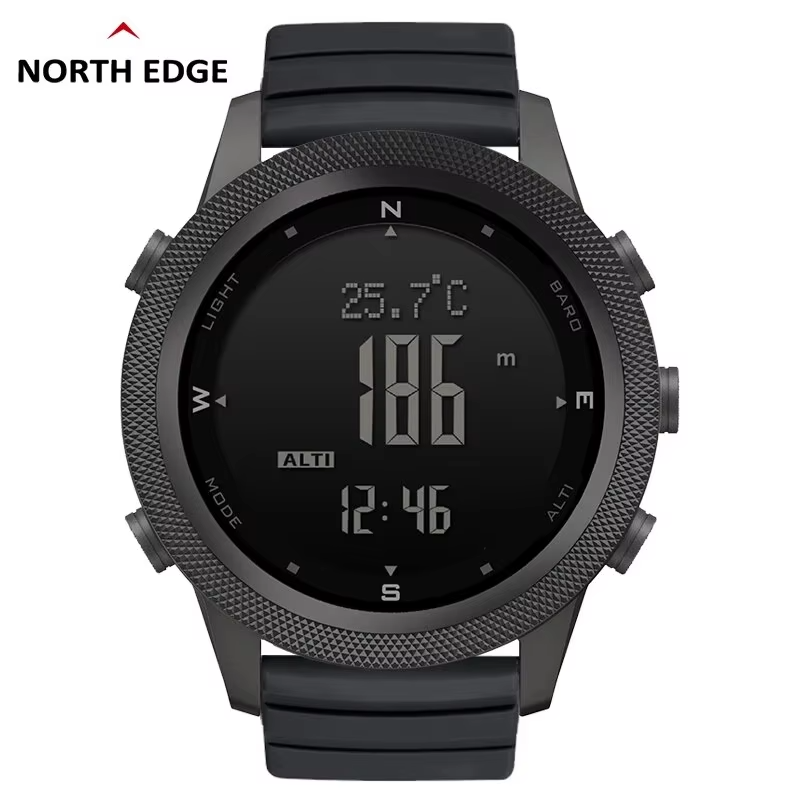 NORTH EDGE APACHE-46 メンズ デジタル腕 - Altimeter Compass Watch のレビューと価格