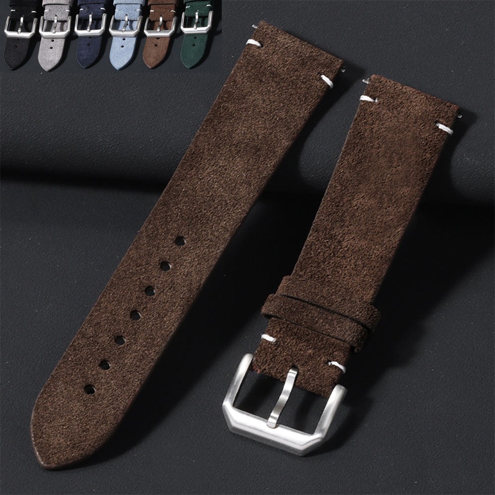 男性と女性のためのスエードレザーストラップ,スマートウォッチ - Smartwatch Vintage Watches For Women のレビューと価格