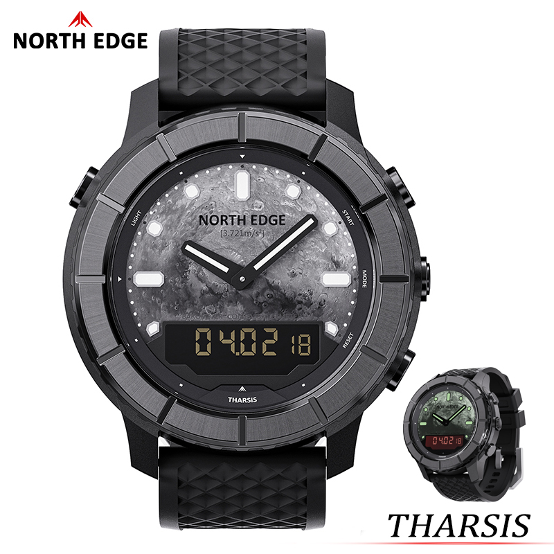 NORTH EDGE 2026 THARSIS メンズ カー - Altimeter Compass Watch のレビューと価格
