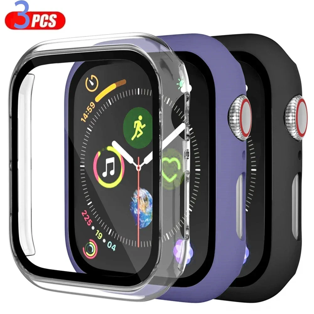 3 パックガラス + カバー Apple Watch ケース - Smartwatch Watches For Girls のレビューと価格